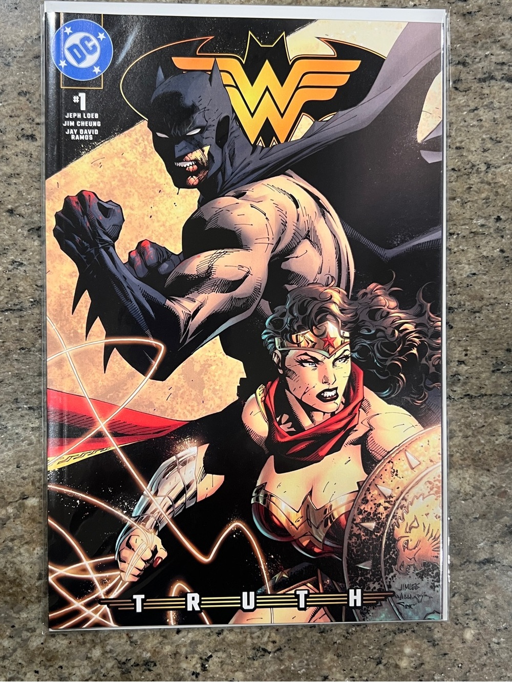 Batman/Wonder Woman Truth #1 (DC Comics) Cover B First Print